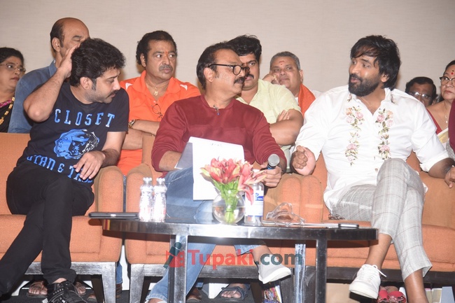 Actor VK Naresh Supports Manchu Vishnu Panel Pressmeet Pics